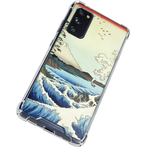Hiroshige View from Satta Suruga Province Galaxy S20 FE Clear Case